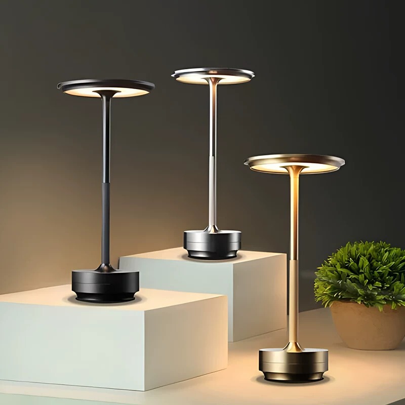 Restaurant Simple Atmosphere Table Lamp Bar Outdoor Retro Style Cafe Charging Camping Bedside Bar Table Lamp