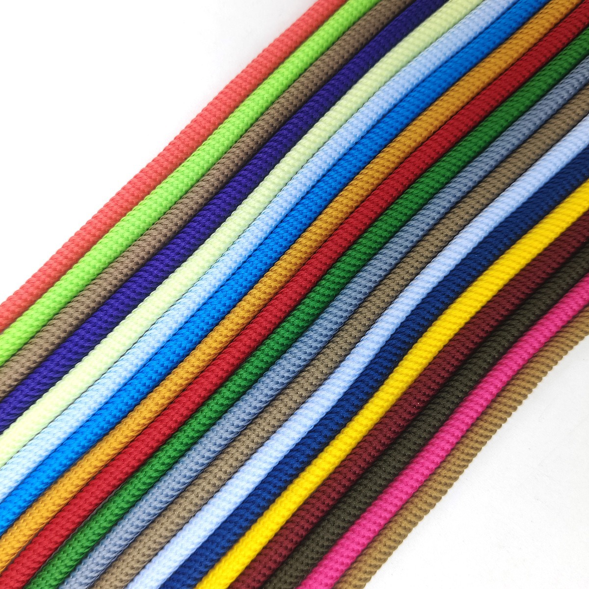 210 color 5mm color costilla núcleo general grueso redondo cordón de zapatos casuales zapatos de botellas de rosca image 3