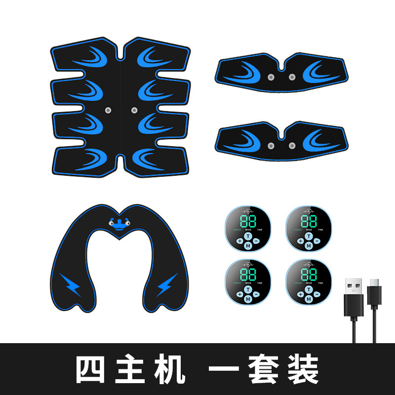 クロスボーダーEMSスマートパルス健腹器腹筋貼り怠け者筋肉訓練器フィットネス器材マッサージフィットネス器|undefined