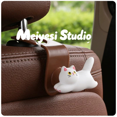 Striped Cat Car Seat: Car hanging