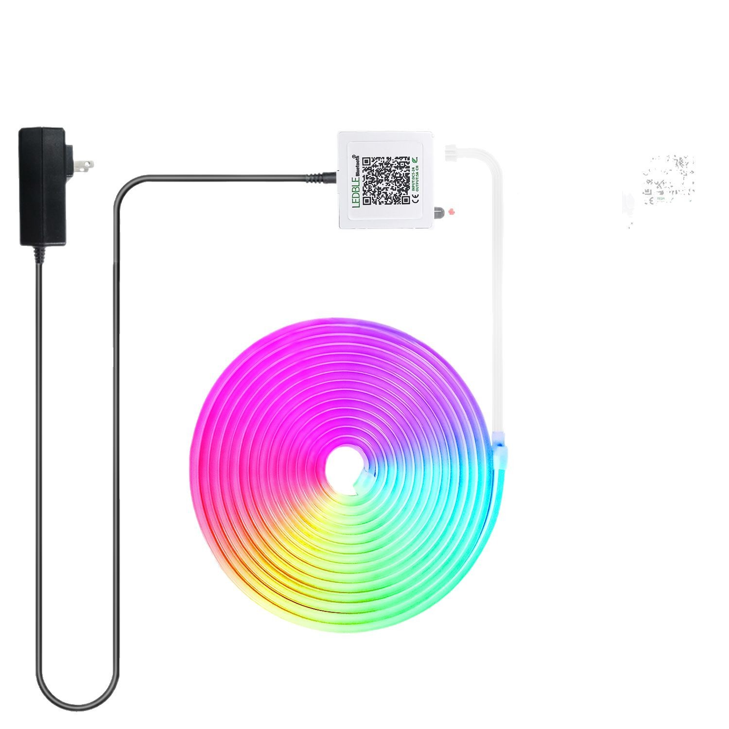 Amazon 24V baja presión flexible neón 6*12 publicidad neón bricolaje tira de luz 3535-60 luces