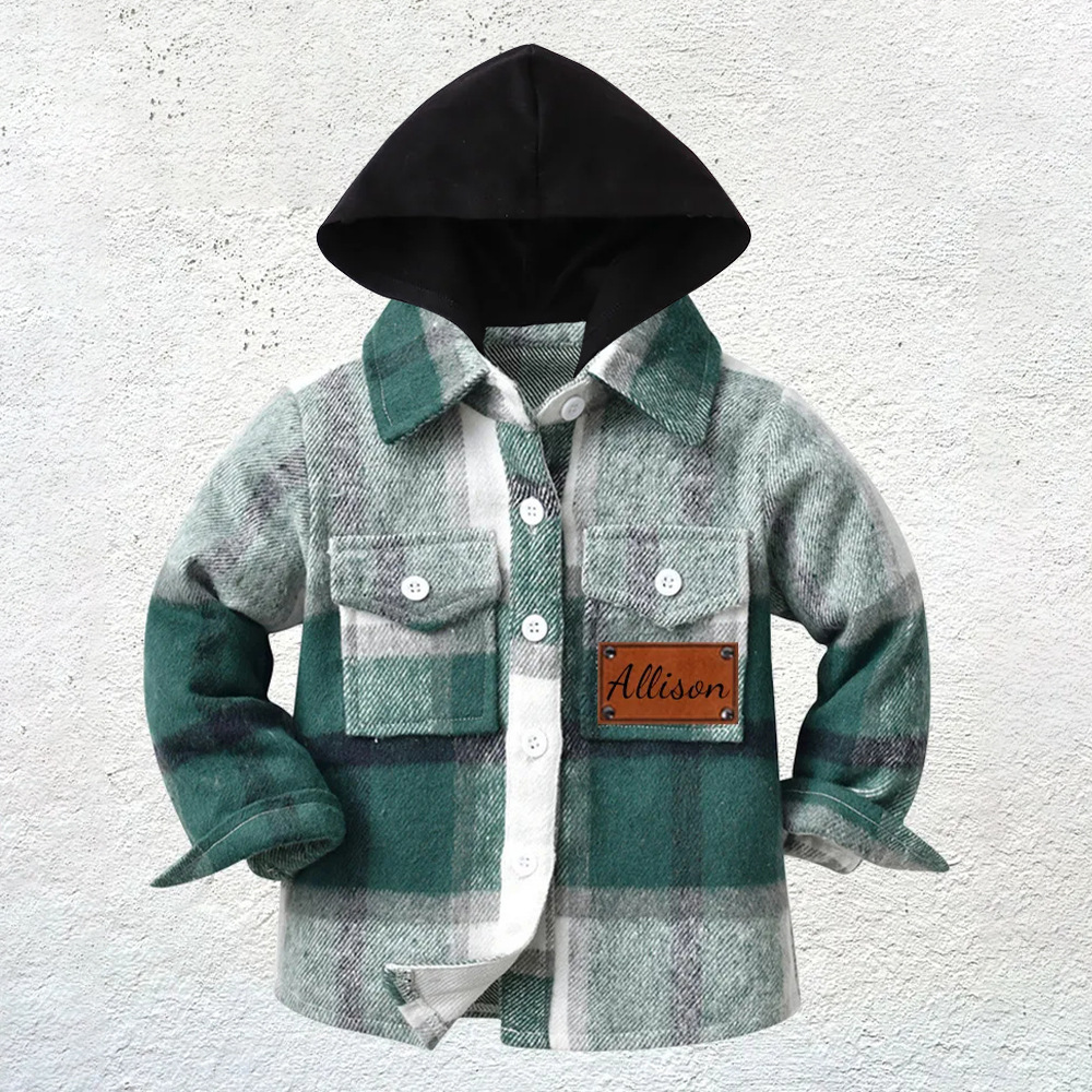 녹색+이름+후드