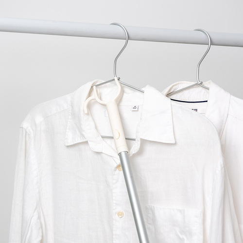 Yimijia clothes rod telescopic clothes drying rod household clothes taking fork rod clothes rod rack clothes drying rod extended clothes drying rack
