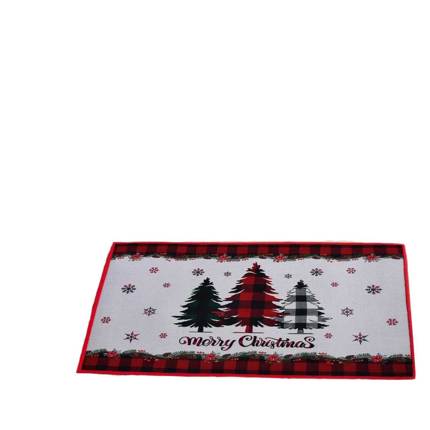 Transfronterizos nuevas alfombras de Navidad decoración puerta de entrada alfombras de baño alfombras de puerta al por mayor