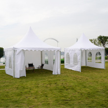 欧式尖顶篷锥形展览帐蓬拆装遮阳遮雨篷户外婚庆雨搭棚展览帐篷