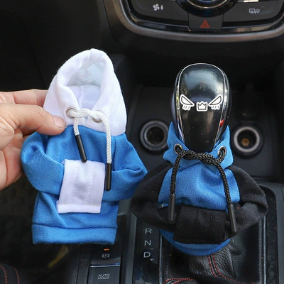 Car gear handle set gear lever hooded gear lever clothing set car decorations new in stock cross-border Amazon