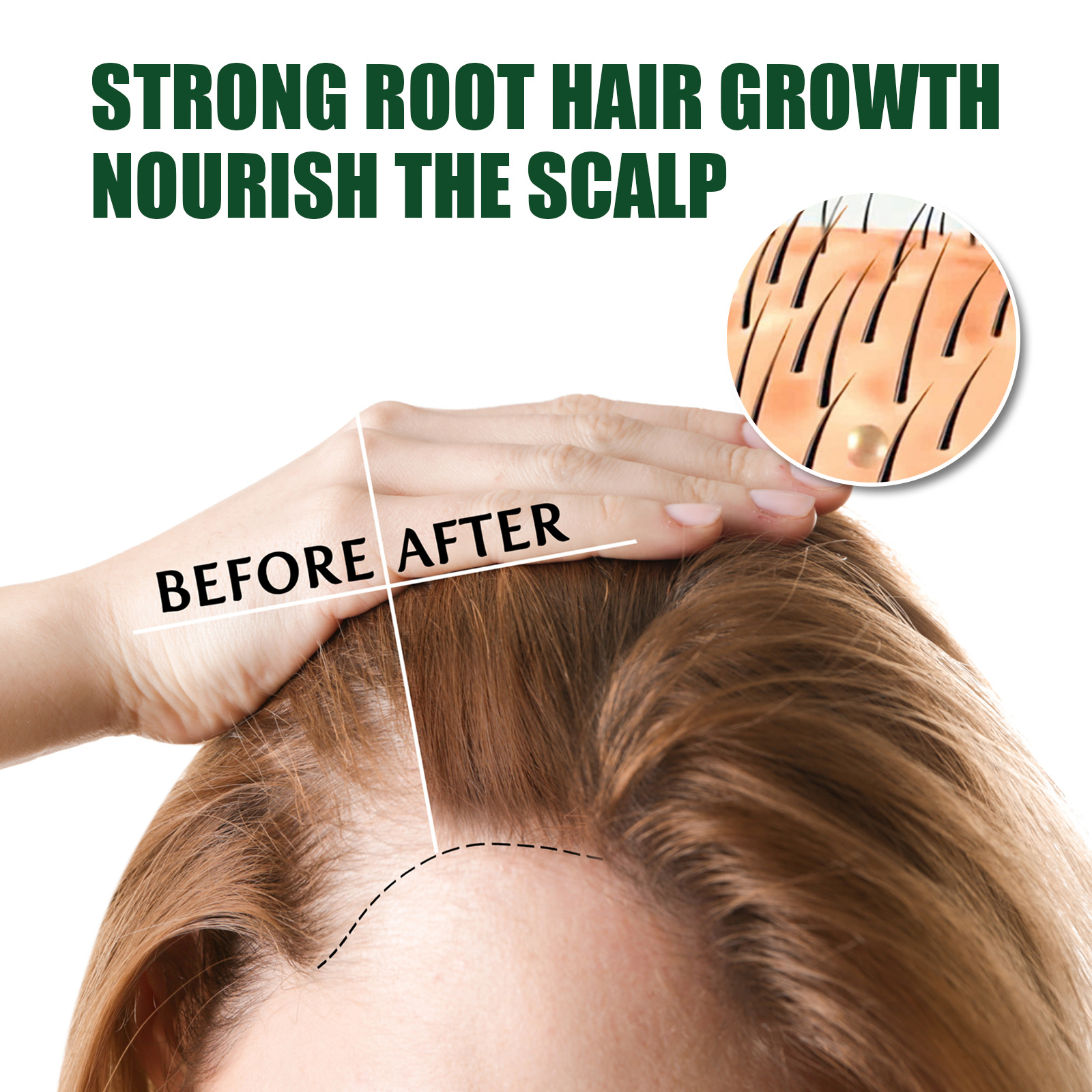 EELHOE Dichtes Spray, feuchtigkeitsspendend, festigend, juckend, kräftig, dick, ausfallsicher, nährend, weich und kompakt_voghion.com