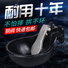 牛用饮水碗铸铁羊自动吃水槽饮喂牛瓢养殖养牛水碗马匹加厚饮水器