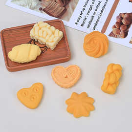 仿真沙琪玛食玩创意手工diy奶油胶配饰树脂小配件饰品材料包批发