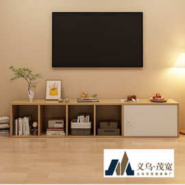电视柜简约现代落地小户型电视墙地柜极简地台柜子电视机收纳柜子