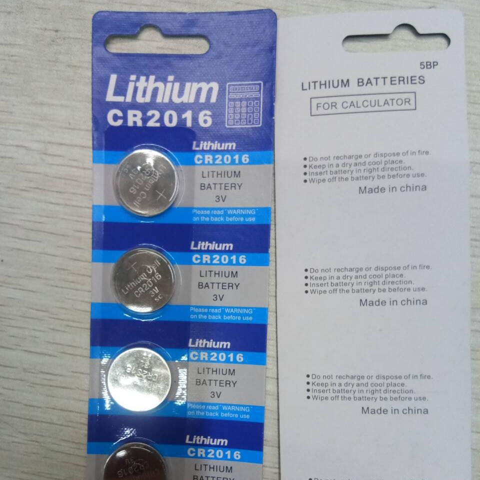 批发 CR2016 3V  电池 纽扣电池  电子