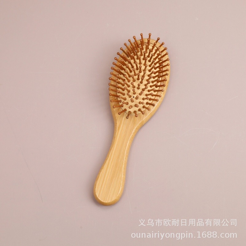 楠竹气垫梳大方板头皮按摩梳顺发美发梳子跨境热销气囊木刷厂家|undefined