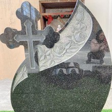惠安石雕厂直销欧式简约墓碑 十字架墓碑 纪念碑精雕浮雕兴燕品牌