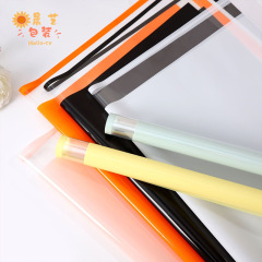 Transparent border simple frame opp flower wrapping paper waterproof non-fading easy to shape floral bouquet solid color matte paper