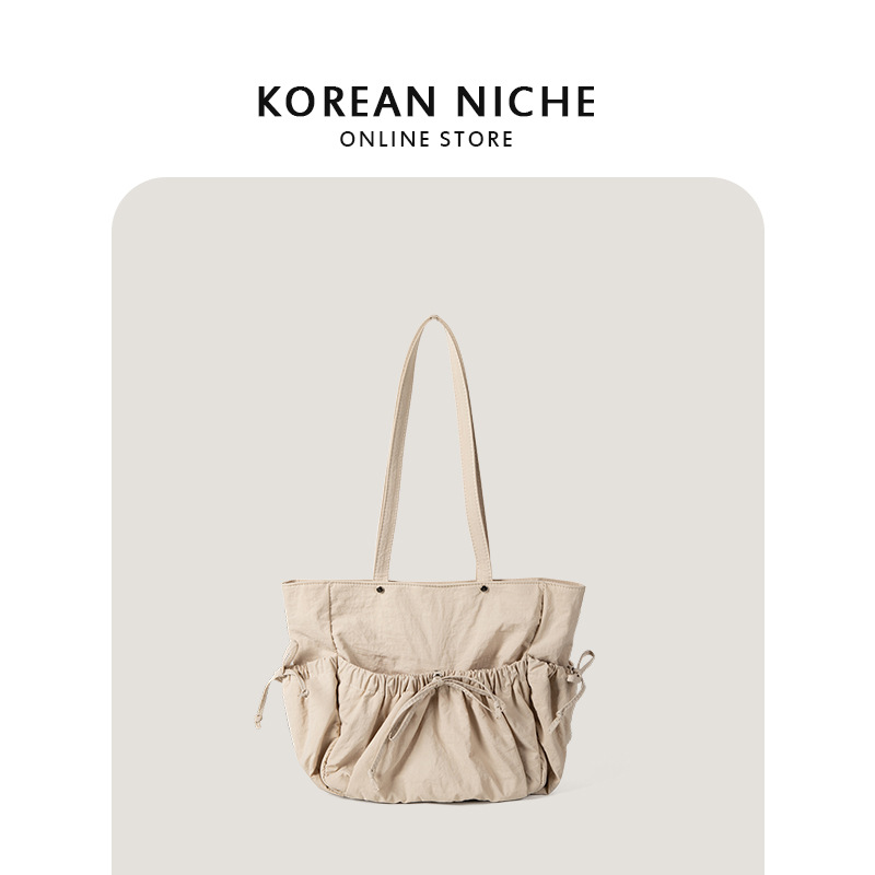 Bag women's Korean version new casual nylon shoulder fashionable and versatile commuting lightweight large capacity_voghion.com