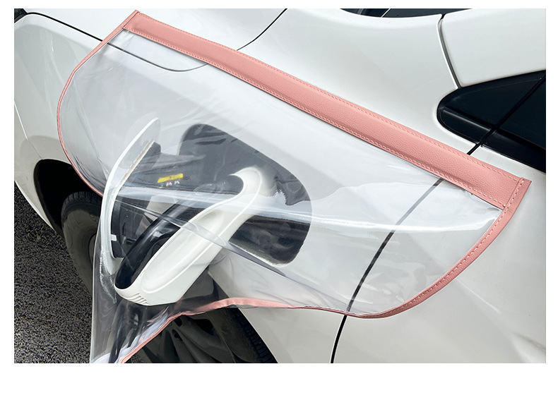Charging gun rain cover new energy vehicle electric car charger pile mouth waterproof cover tram outdoor sun protection