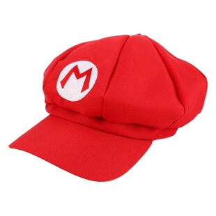 Super Mary Octagonal Hat Mario Hat Cartoon Game Perimeter cosplay