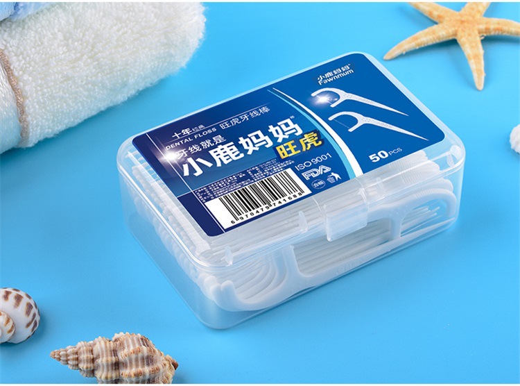 Little Deer Mother Dental Floss, family set, plastic toothpicks, bow-shaped floss, box set, individual dental floss picks, bag set, wholesale pic 24