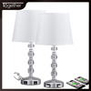 Cross border Amazon USB charge Bedside Table lamp modern crystal touch switch Table lamp bedroom Bedside Table Lamps