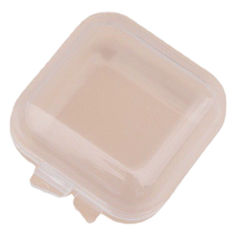 Прозрачные PP пластиковые беруши маленькая коробка серьги электронные аксессуары упаковка коробка одна коробка пустая коробка мини-ящик для хранения