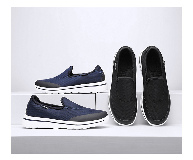 Summer Bestseller Large Size 46 Slip-On Breathable Men's Mesh Sports Casual Lightweight Loafers_vogvips.com