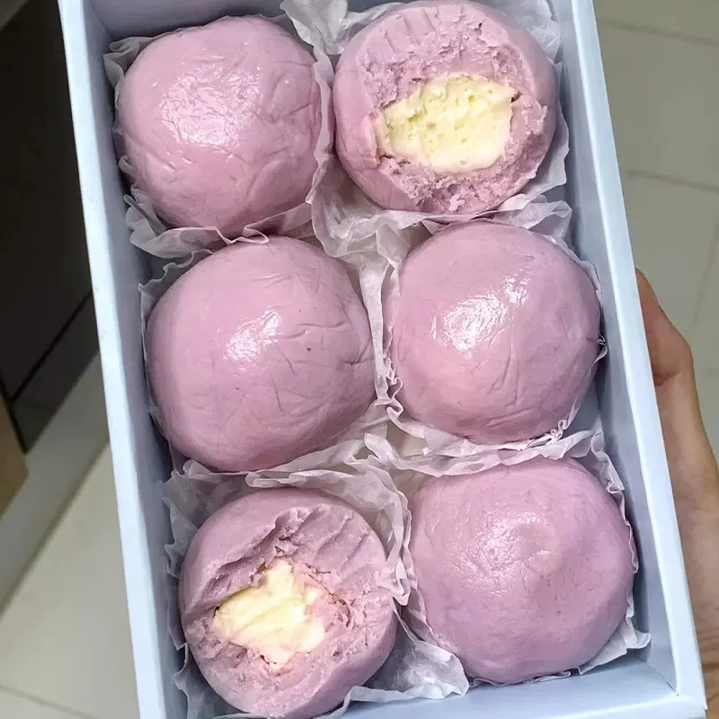 芋圆奶酪球软糯甜品零食下午茶  258g/盒/6枚