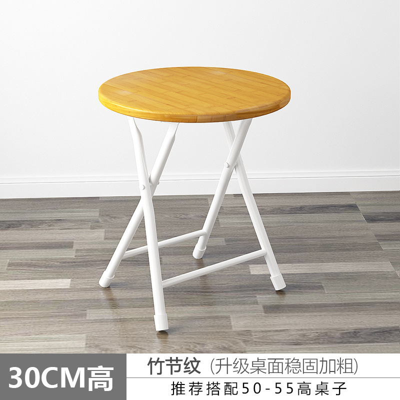 Hogar pequeña silla plegable alquiler casa estudiante dormitorio simple respaldo silla de la computadora portátil Silla de entrenamiento