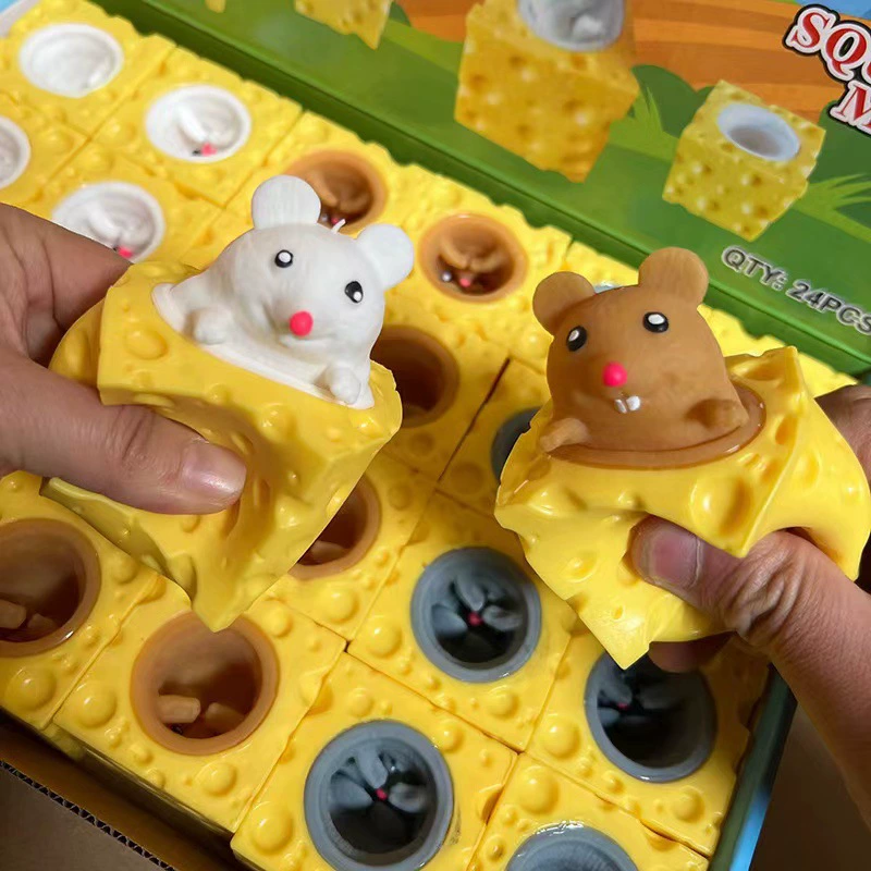 Realistic Squishy Toy (TPR) — Simulation Bun & Decompression Slime, Assorted 5–10 cm
