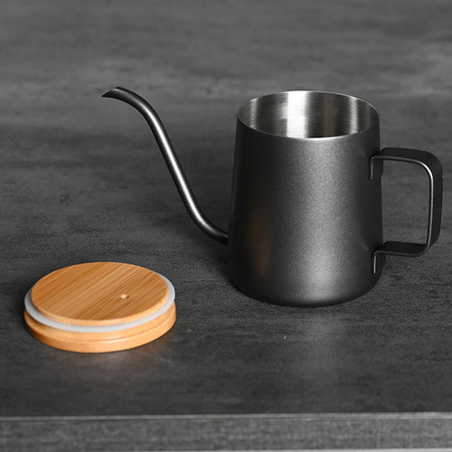 Hanging ear coffee pot 304 stainless steel 250ml drip filter household small mini hand-punched thin mouth long mouth kettle