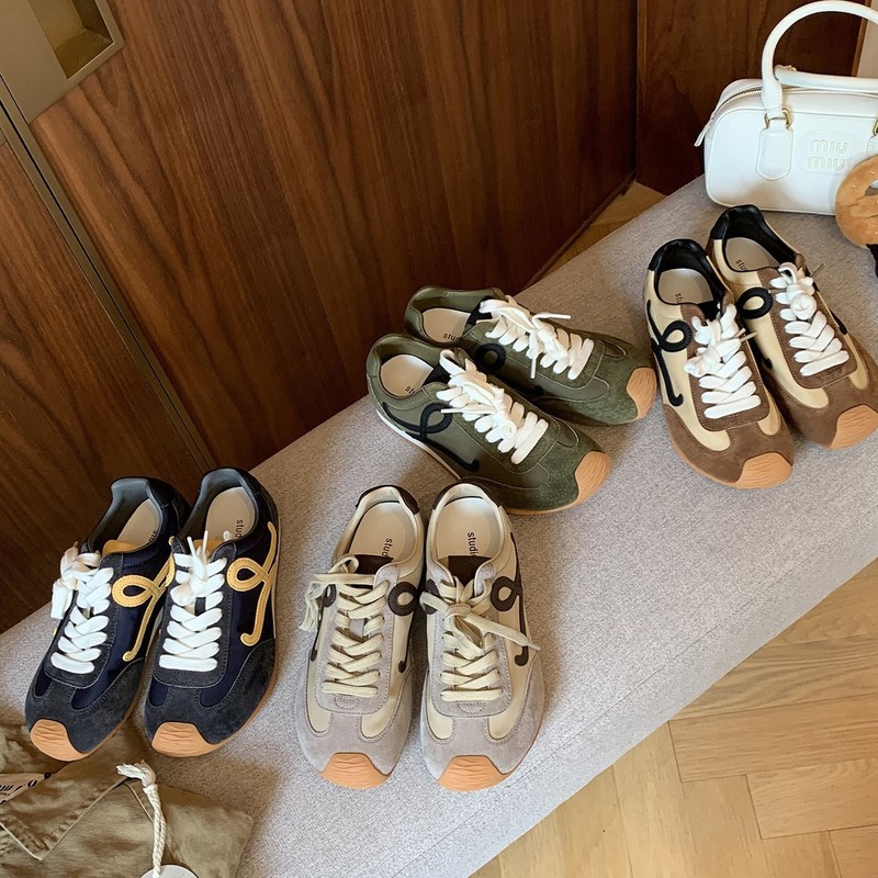 Grape Mom's Same Style in Stock ~ Increase Height by 5cm ~ Cute Little Tilted Head Inner Heightening Lace-Up Moral Training Forrest Gump Sneakers for Women Grape Mom's Same Style in Stock ~ Increase Height by 5cm ~ Cute Little Tilted Head Inner Heightening Lace-Up Moral Training Forrest Gump Sneakers for Women