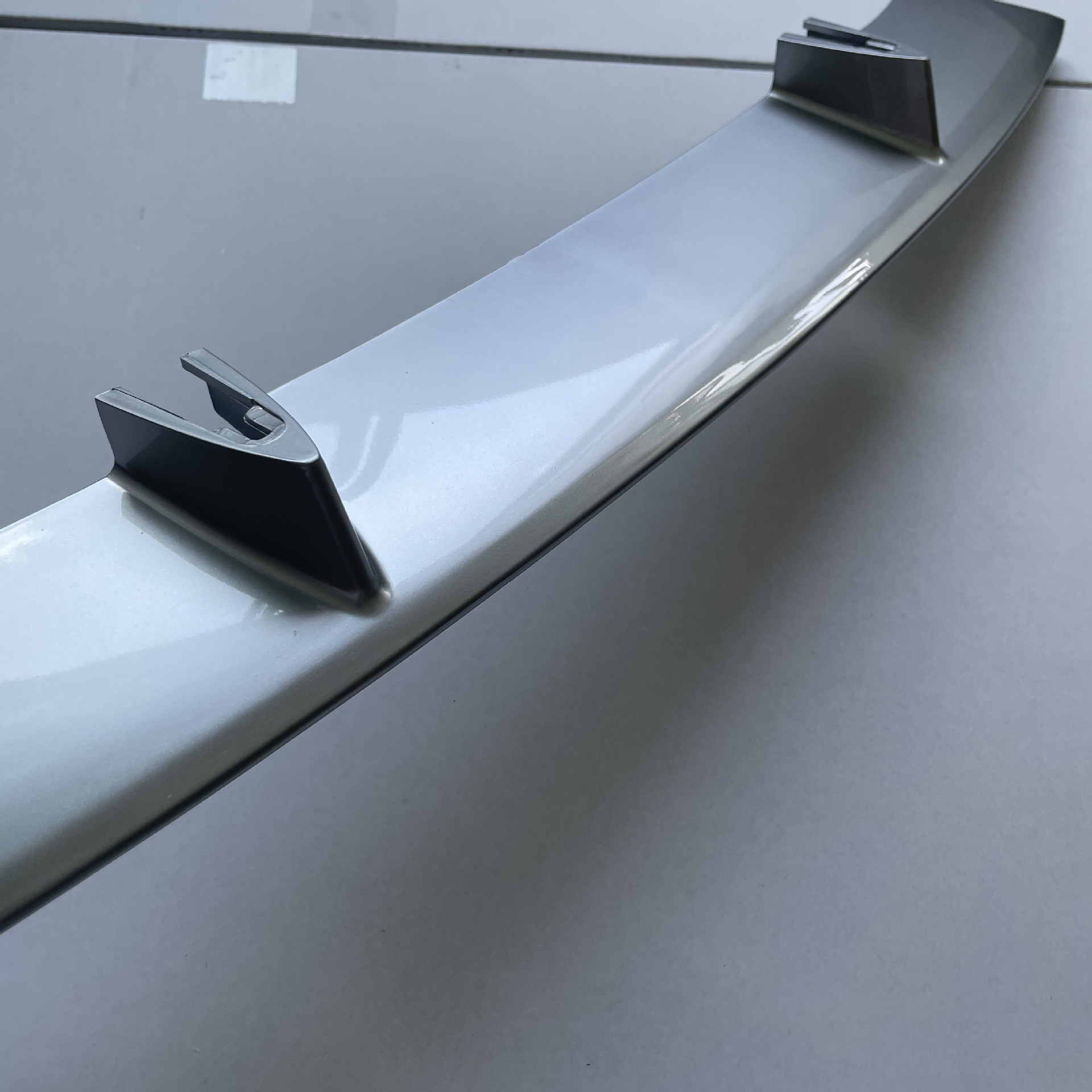 Suitable for Audi A7 RS7 fog light frame frame silver air outlet decoration RS6 bumper air outlet silver plate