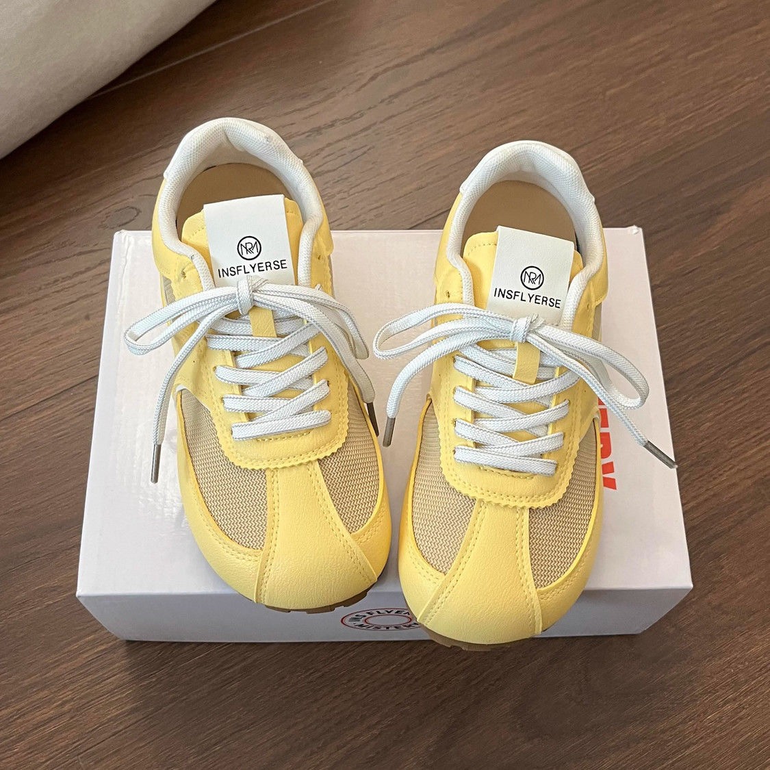 Barrett Training Forrest Gump Shoes Women's Summer Chic Niche All-match Casual Sneakers Mesh Breathable Soft Sole Sports Shoes