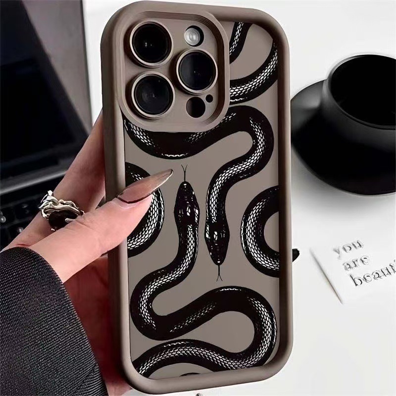 Funda para teléfono móvil iphone16pro de estilo europeo y americano Apple 15 anti-caída 14promax personalidad 13 nuevo 12/11