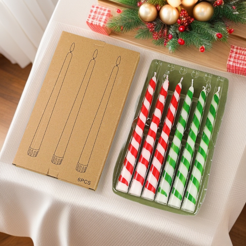 Colorful Spray-Painted Striped Long Candle Photography Scene Setup Smokeless Candle Birthday Banquet Party Atmosphere Candle Colorful Spray-Painted Striped Long Candle Photography Scene Setup Smokeless Candle Birthday Banquet Party Atmosphere Candle