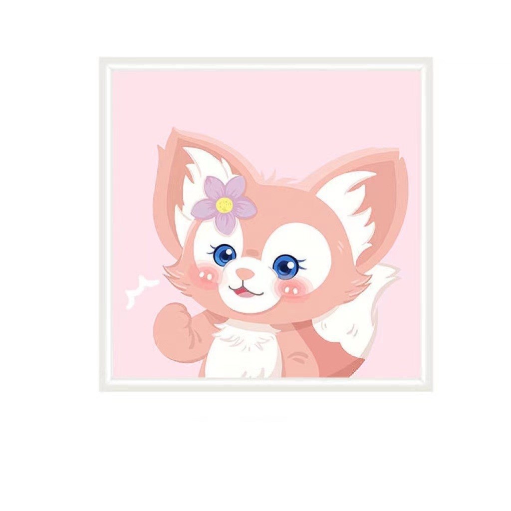 Diamante infantil DIY hecha a mano con material de marco paquete de dibujos animados Sanliou pegatinas de diamante regalo al por mayor pinturas de mampostería