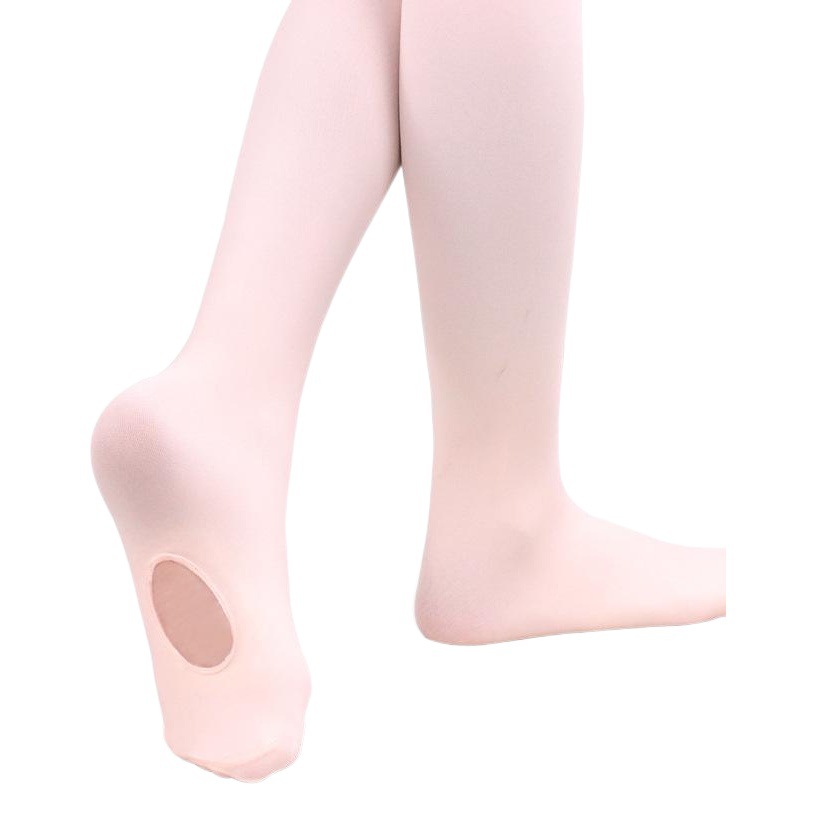 Calcetines de baile para niños, otoño e invierno, medias de ballet para niñas y adultos, pantimedias, calcetines de práctica de baile color piel