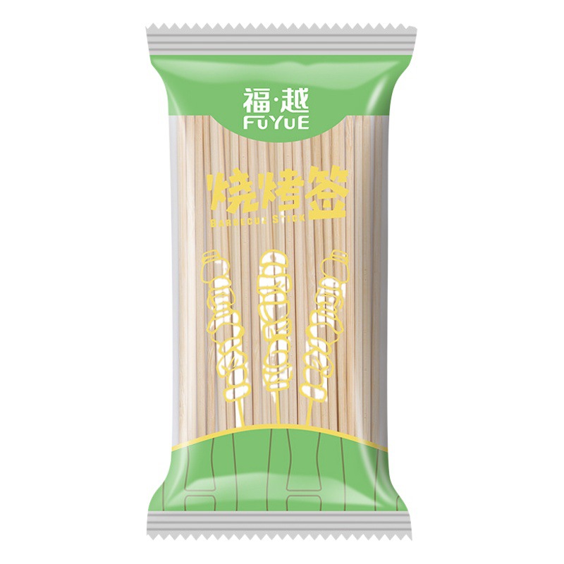 Disposable fried string wooden stick for barbecue bamboo stick wholesalers bowl chicken roast sausage sugar gourd cotton candy tool