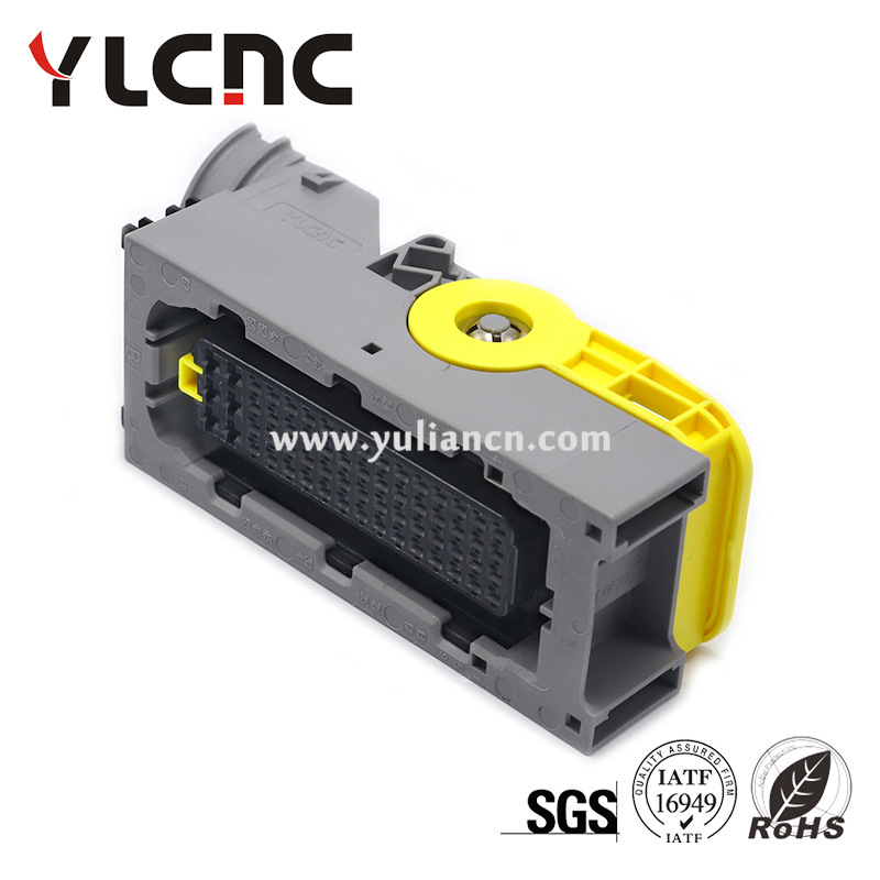 DJ7621B-1.5 2.8-208 2-1418883-1新能源汽车连接器 铜排 充电枪