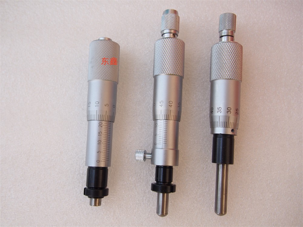 ✅微分头测微头千分尺0-13/0-6.5/0-25自锁侧锁带安装螺母锁紧螺