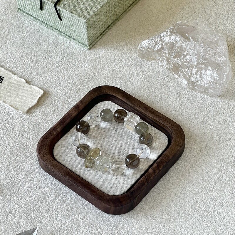 XINGSHI | 天然双尖シトリンティークリスタルホワイトクリスタルシュガーキューブグリーンクリスタルグリーンアゼフレッシュナチュラルブレスレット|undefined