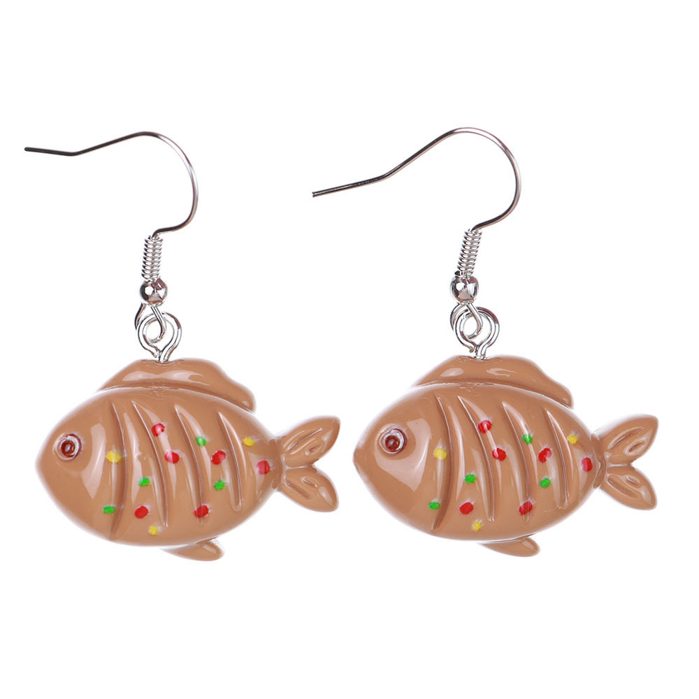 1 Paire Style De Bande Dessinée Mignon Insecte Plastique Boucles D'oreilles display picture 9