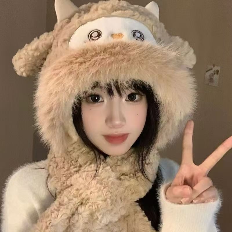 카키 - 고품질 귀가 움직이는 귀여운 아기 양 인형