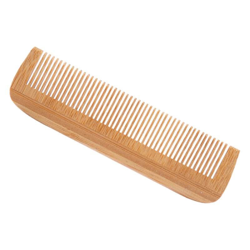 Factory in stock disposable wooden comb bamboo comb bamboo Hotel B & B hotel solid wood wooden comb cross-border supply