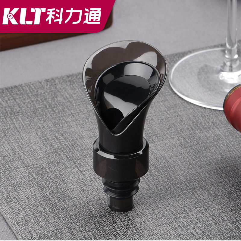 抖音热销创意花瓣型红酒保鲜塞存酒倒酒器 2合1存酒快速倒酒器