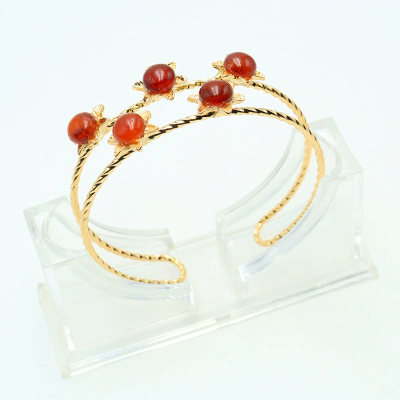 Adjustable organic onyx design bracelet, jewelry, 2023 collection