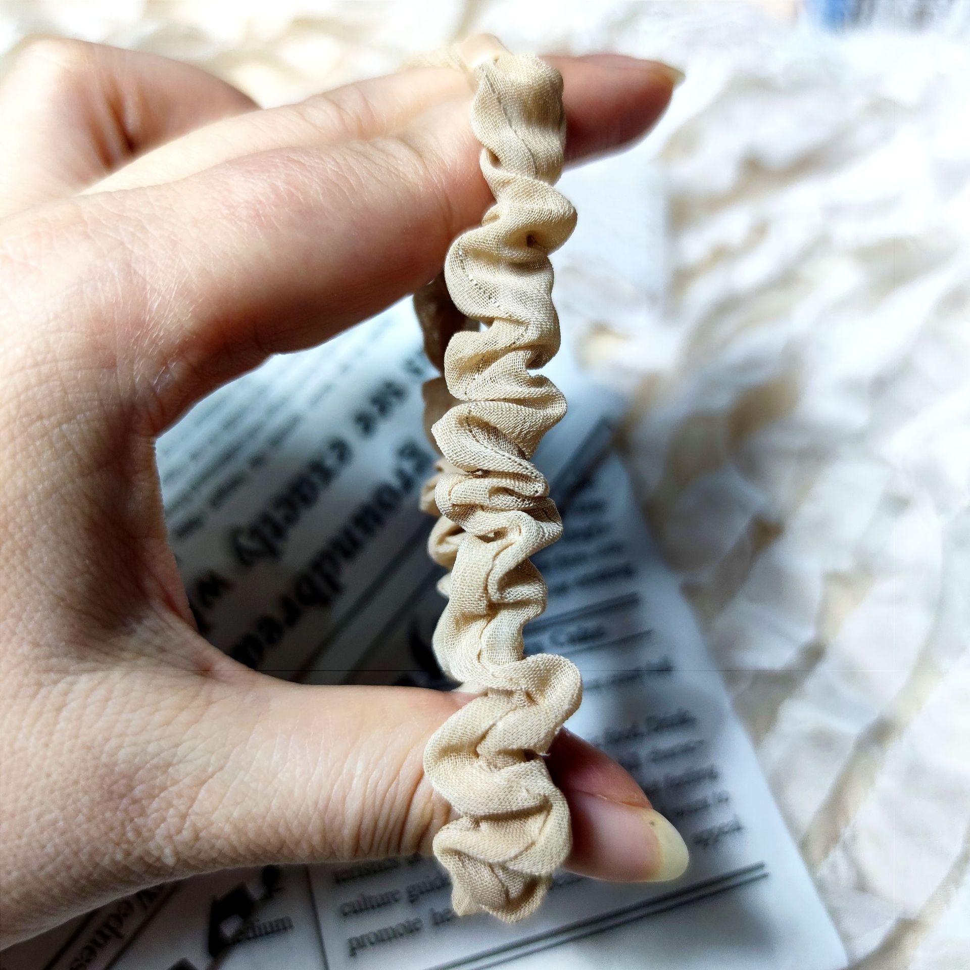 DIY Bowel Hair Ties