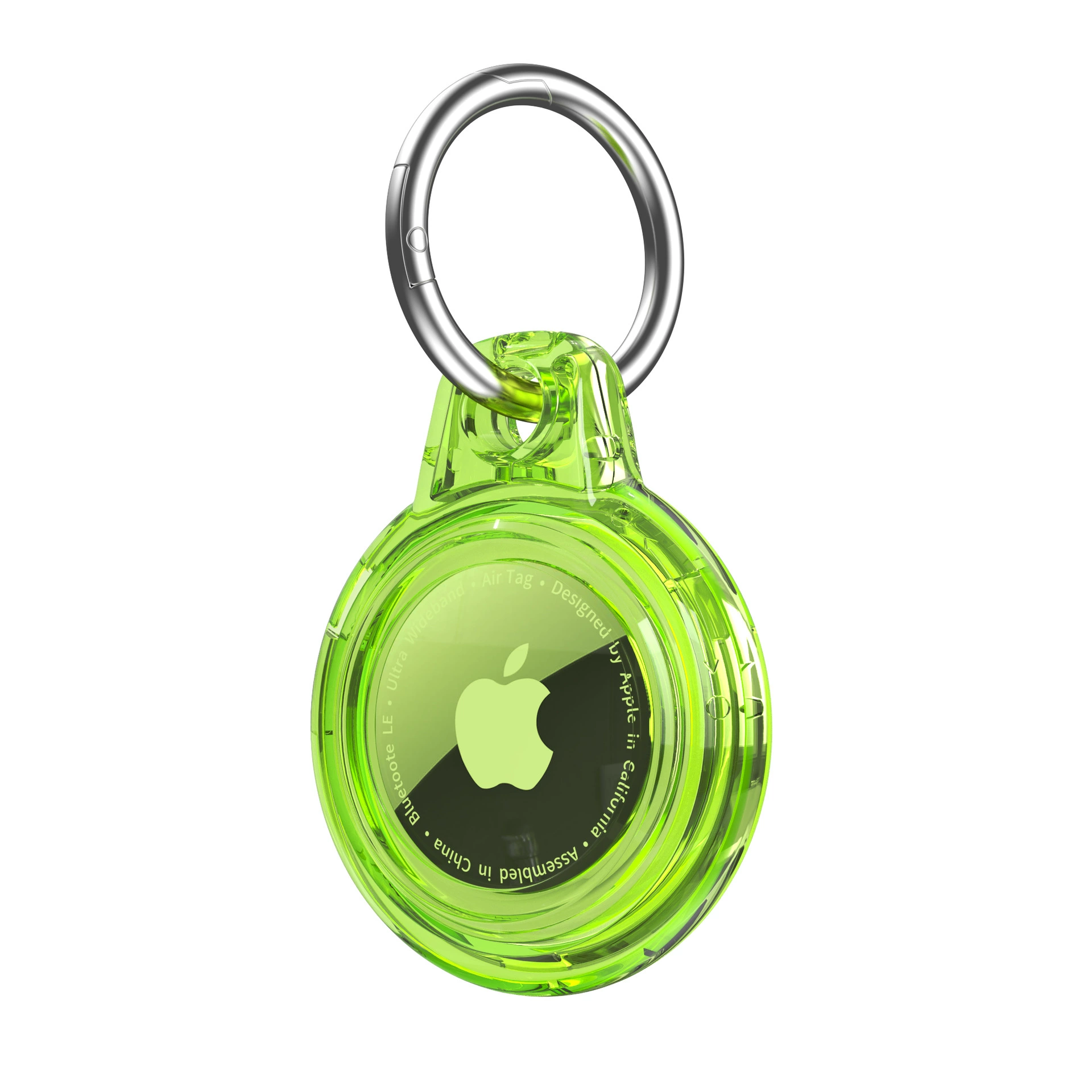 Защитный чехол для Apple AirTag из ПК, поворотный snap, против потери, тройная защита AirTag2