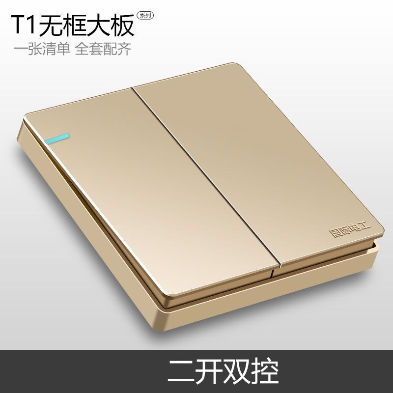 電気技師タイプ 86 家庭用壁スイッチソケットパネル 16A 多穴 1 オープン 5 穴 USB 電源ソケット付き|undefined