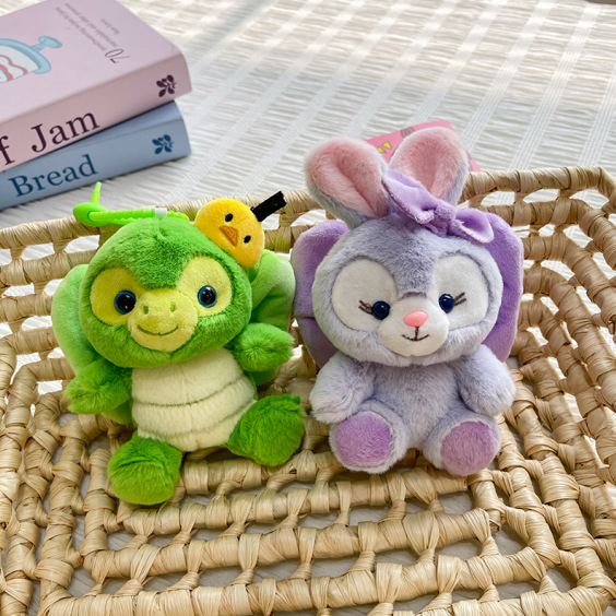 Ins viento lindo colgante de dibujos animados West Highland cachorro muñeco de peluche tendencia mochila muñeca llavero