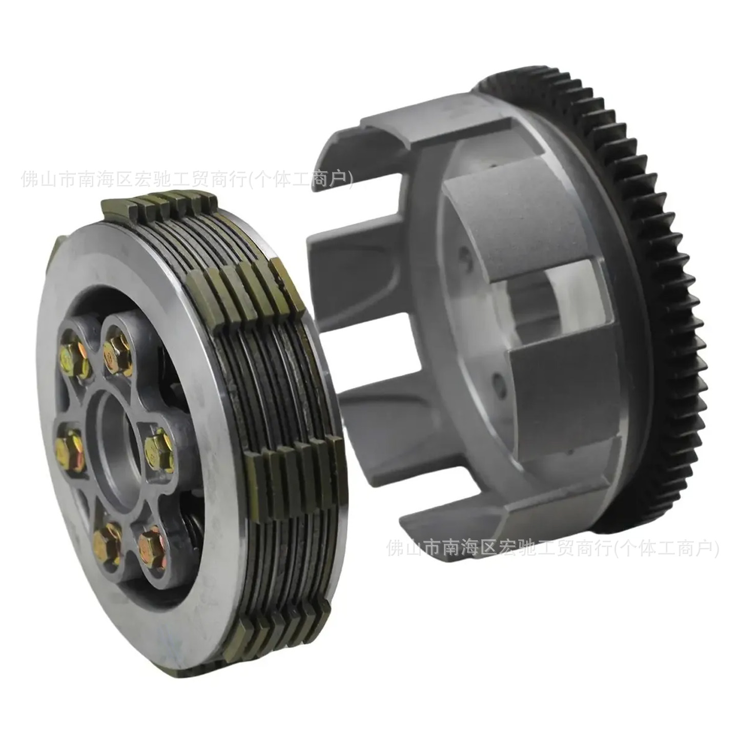 Mexico Meikeduo Motorcycle Parts Clutch Assembly Ft/Cg150 6-Pole 6-Plate Dm200 Rt250Zs